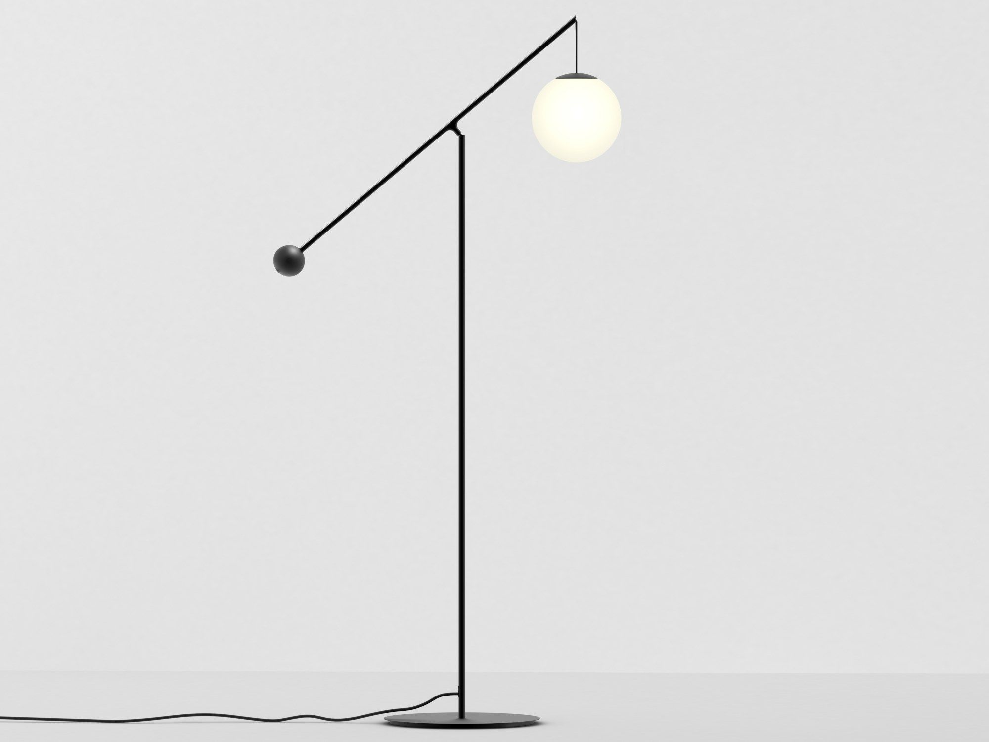 Стеклянный торшер LUCEPLAN ARCH-00105355