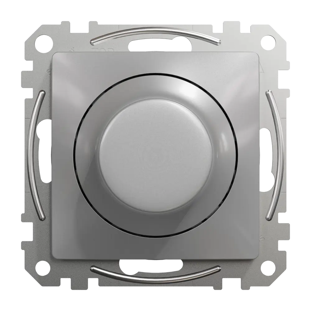 Диммер встраиваемый Systeme Electric Sedna Design цвет алюминий 84830157 STLM-2180082 Sedna Design Elements