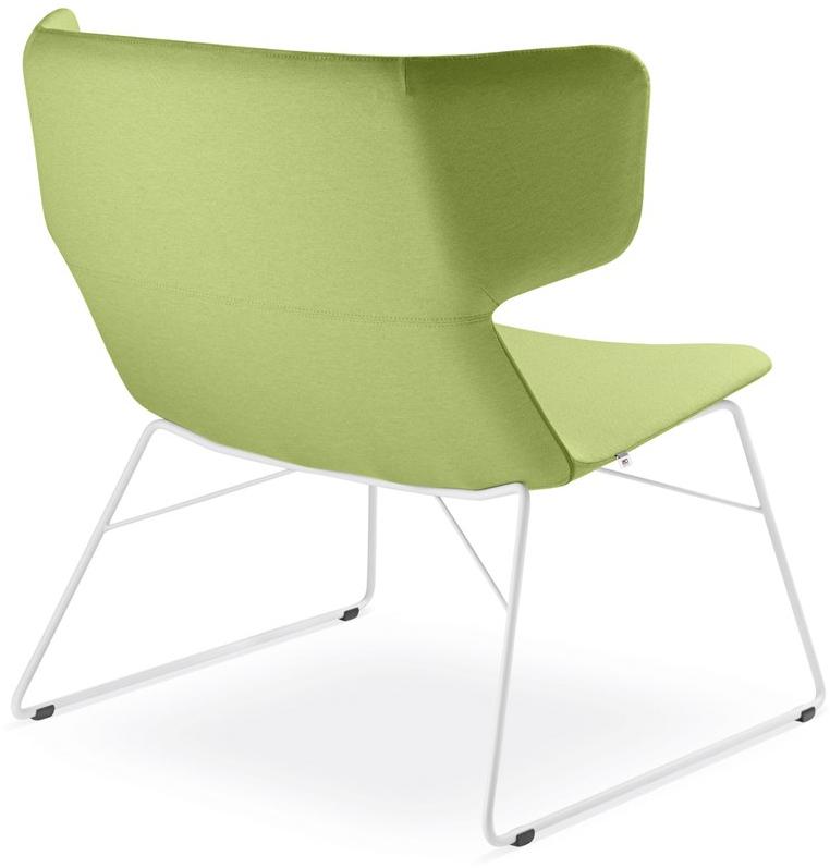 LD Seating Кресло с подголовником из ткани Flexi lounge Flexi/l n4, pl - Вид №3