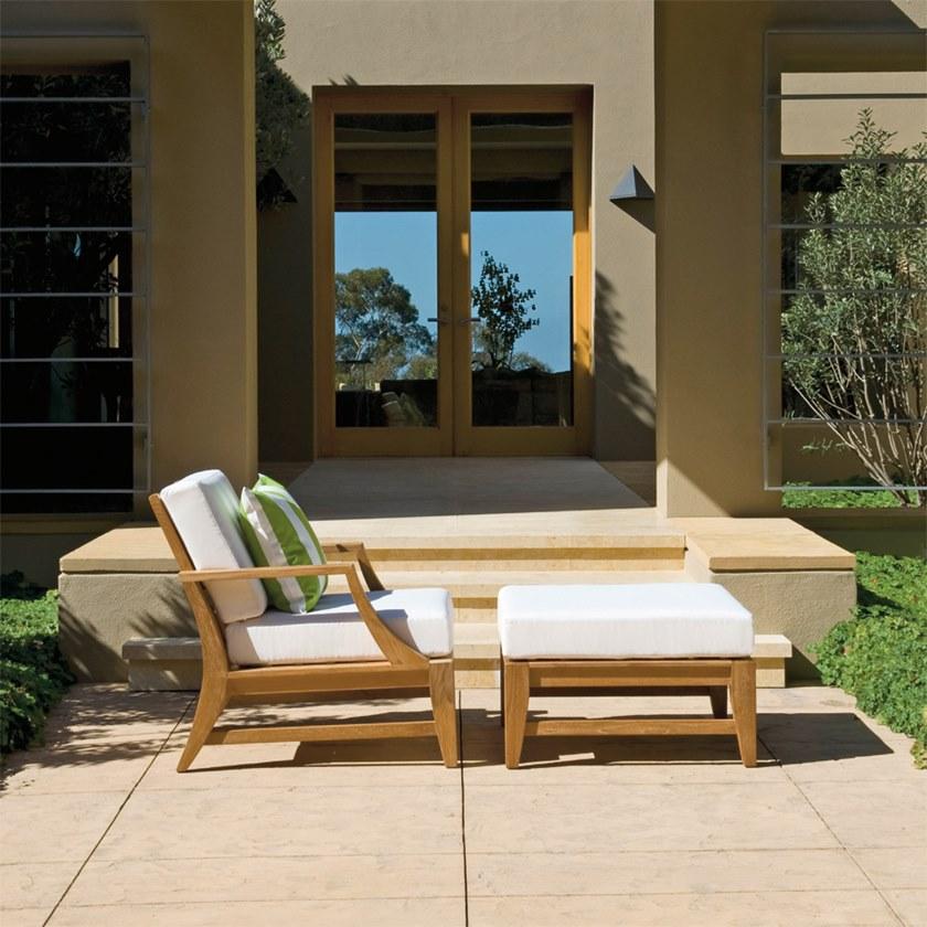 JANUS et Cie Подставка для ног из тика Relais sun-id-1419556 - Вид №5