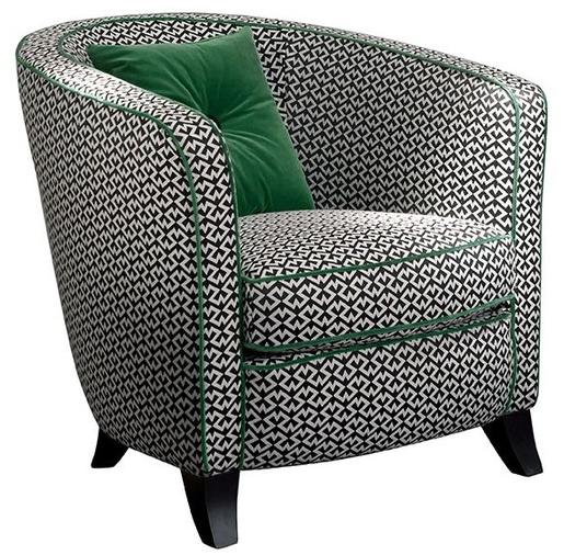 SOFTHOUSE Кресло с обивкой из ткани с подлокотниками sun-id-1357588 - Вид №1