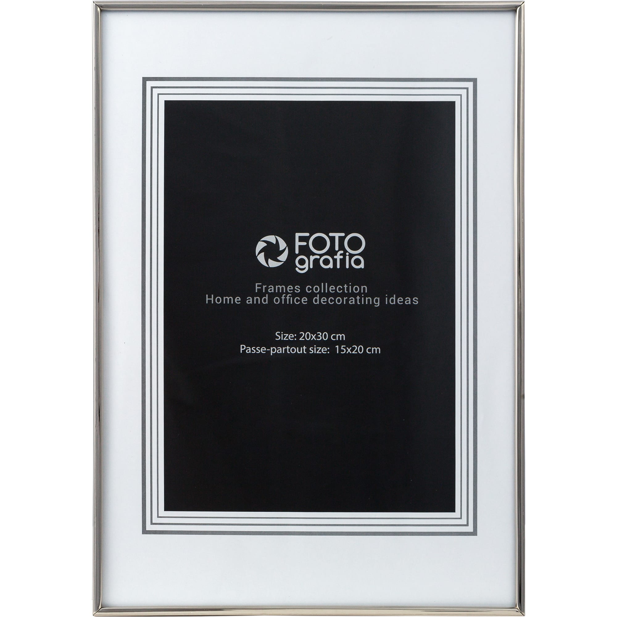 82535071 Рамка 21x30 см, цвет серебристый Santreyd 