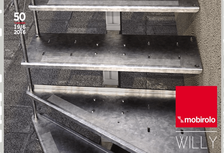 MOBIROLO Открытая лестница из стали для улицы sun-id-1478209 - Вид №1