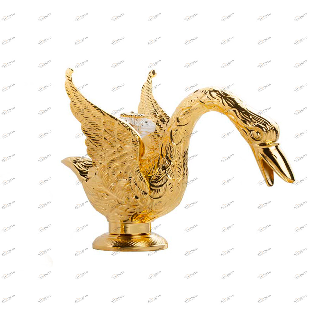 C45-3S1D C45-3S1D Излив на край ванны КРЫЛО ЛЕБЕДЯ Cristal & Bronze CYGNE AILÉ Cygne Aile
