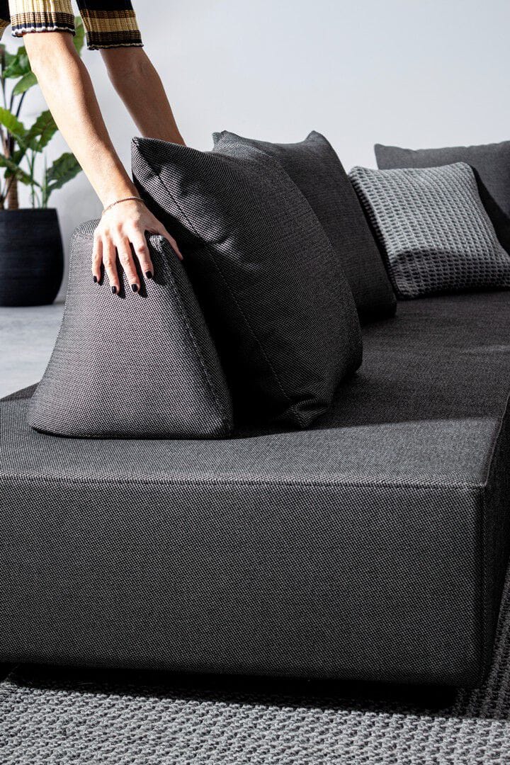 Угловой садовый диван из ткани BIZZOTTO Piper ARCH-00131947 - Вид №29