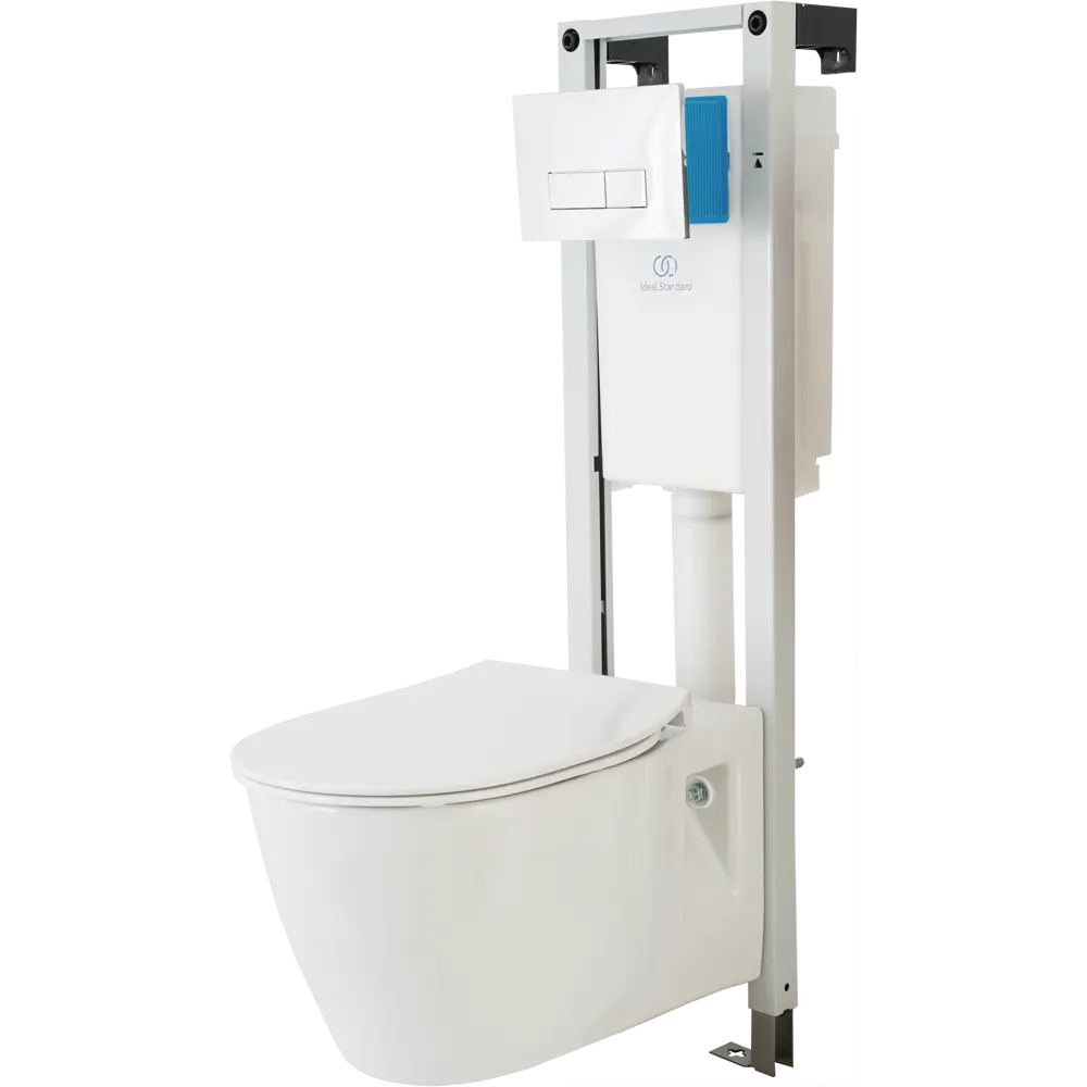 Комплект инсталляция с унитазом Ideal Standard ProSys Connect с кнопкой 86125560 STLM-2176445 Prosys Eco Connect