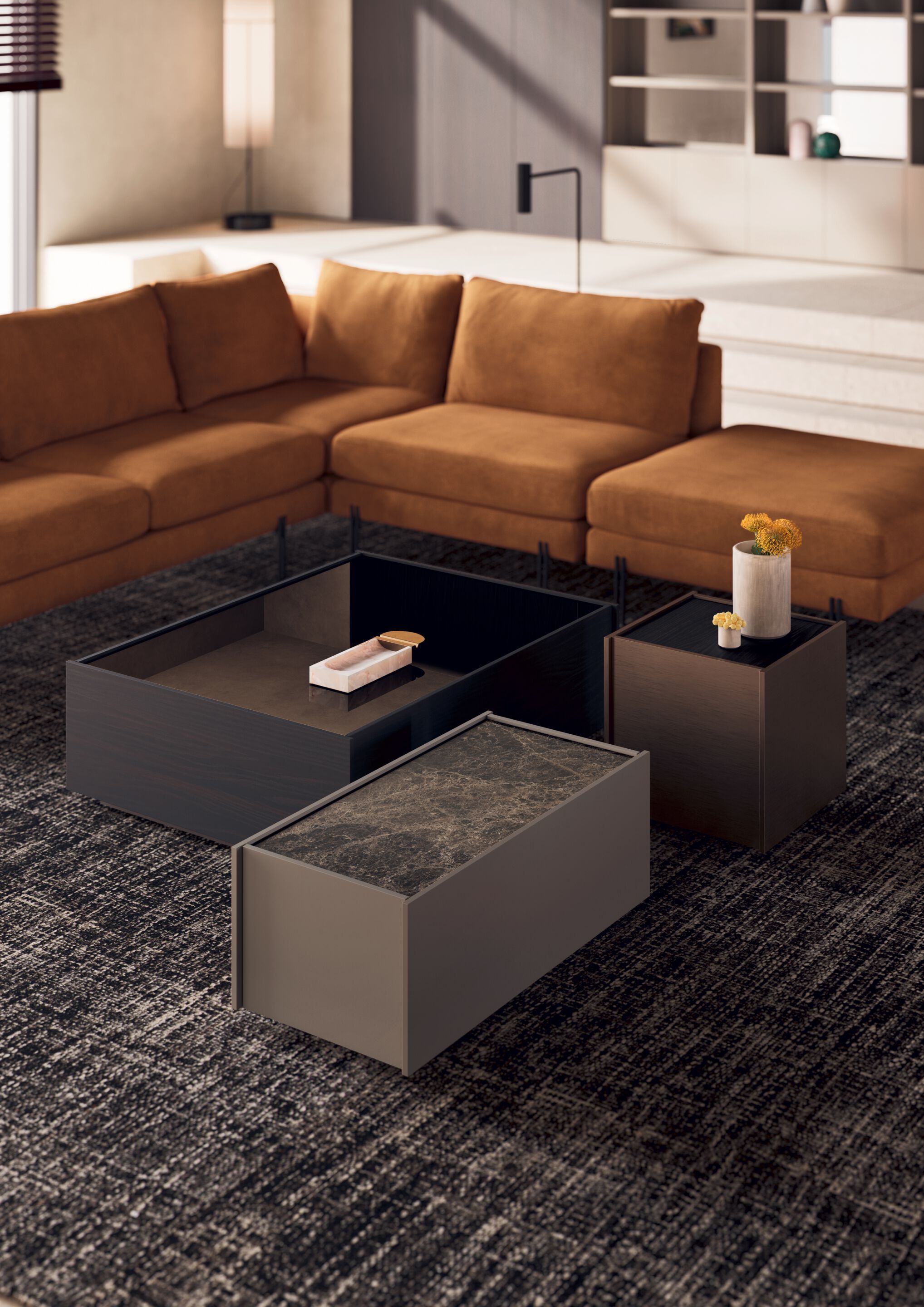 Деревянный прямоугольный журнальный столик Kico Living Complements ARCH-00024798 - Вид №1