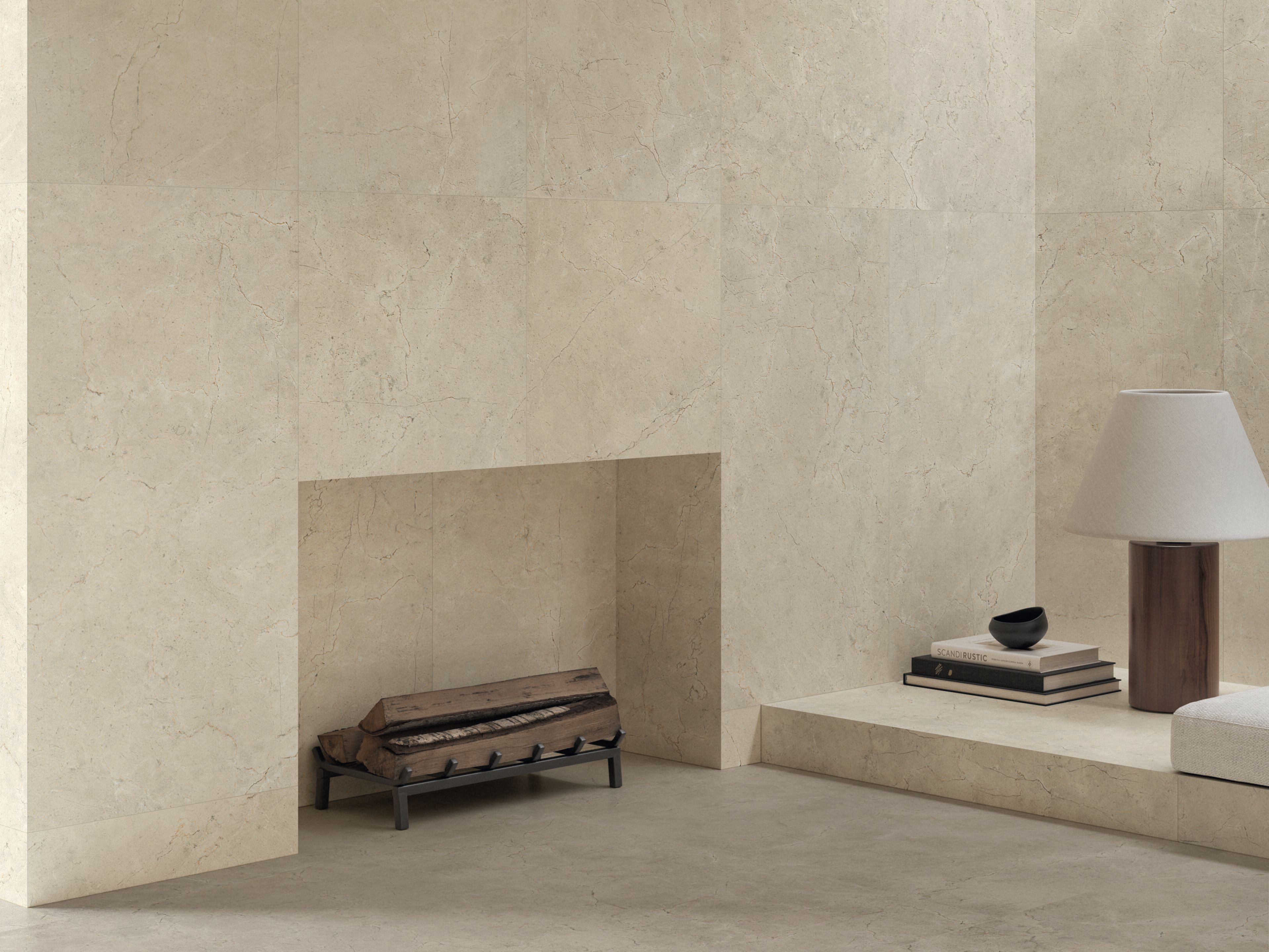 Пол / облицовка керамогранита с эффектом камня Italgraniti Calcis ARCH-00068879