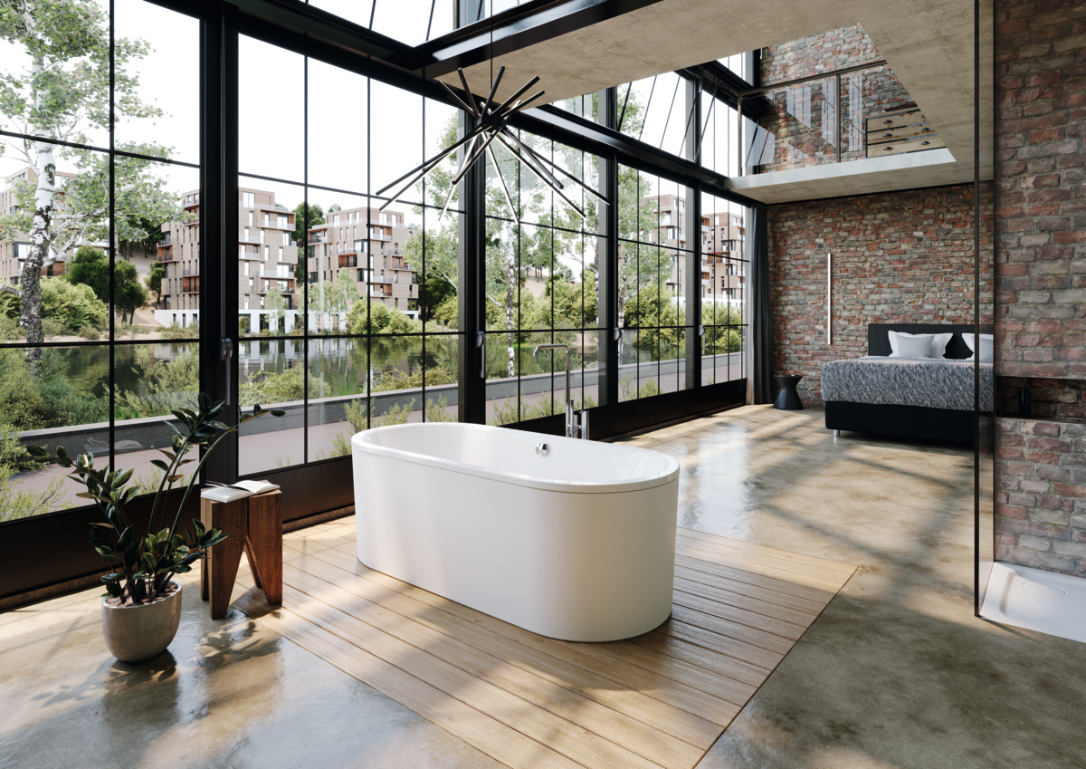 Ванна KALDEWEI Сталь эмалированная 111-7 294 черный матовый 100 111-7294 - Вид №8