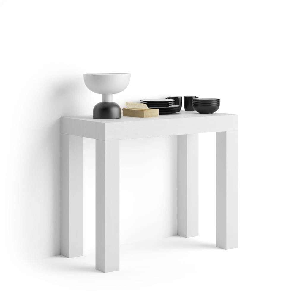 Выдвижная прямоугольная консоль из меламинированного дерева Mobili Fiver First ARCH-00050002 - Вид №36