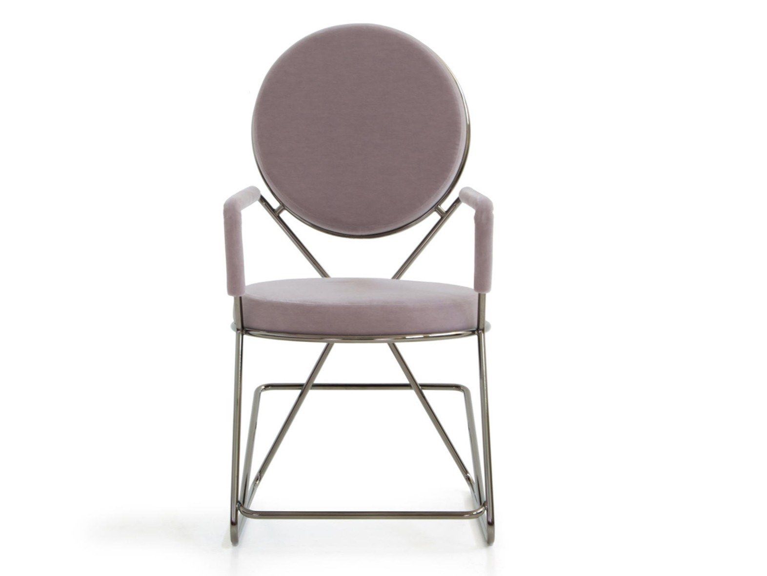 Мягкий стул с подлокотниками MOROSO Double Zero ARCH-00033244