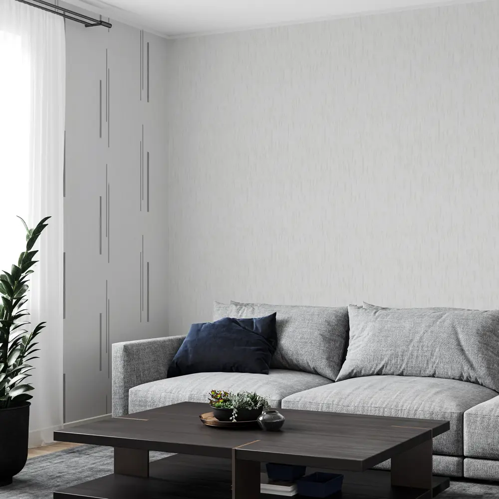 Обои флизелиновые Palitra Home Udachno белые абстрактные 1.06 м 89427236 STLM-1568797 - Вид №5