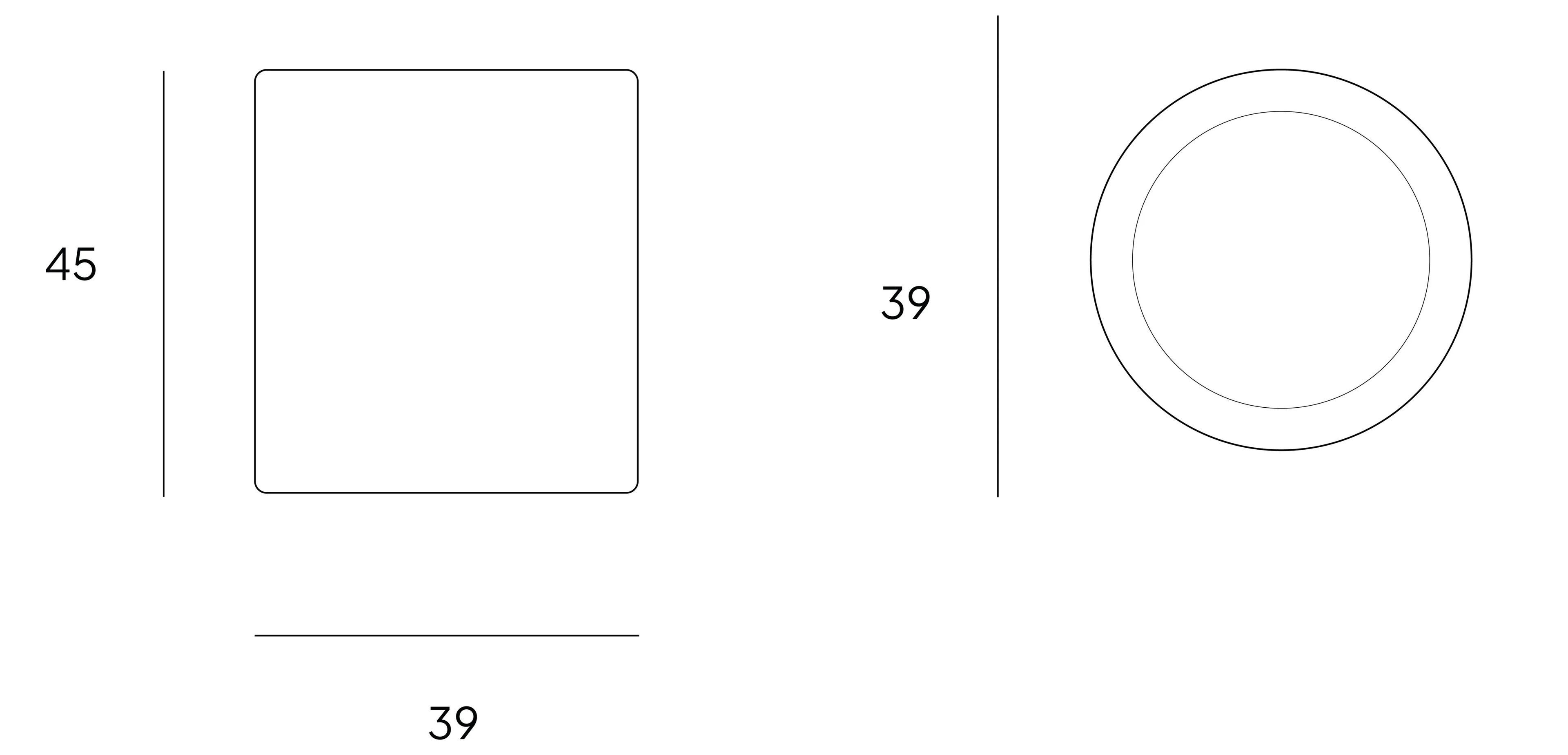 Круглый садовый горшок из пеперино VELTHA® Lapis ARCH-00047464 - Вид №8