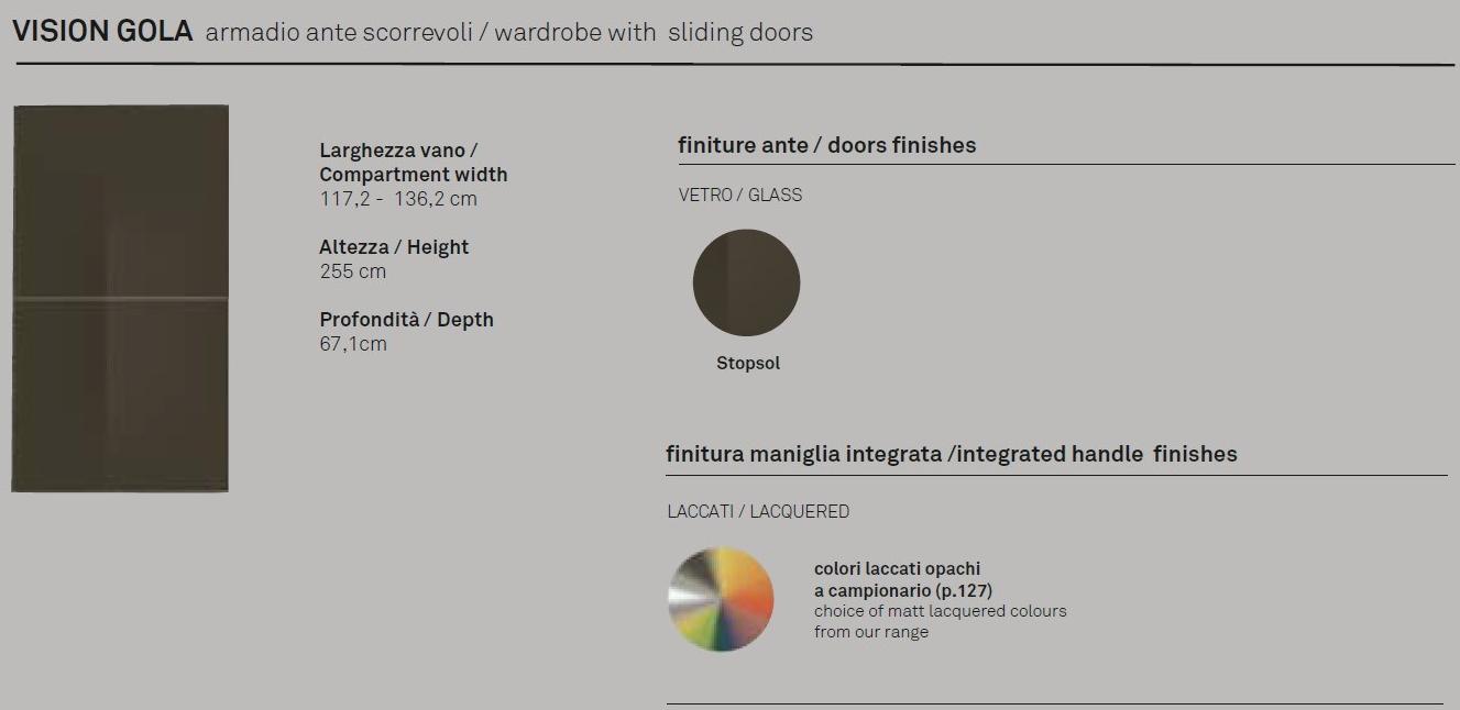 Gruppo Tomasella Модульный шкаф-купе со встроенным телевизором sun-id-1491581 - Вид №3