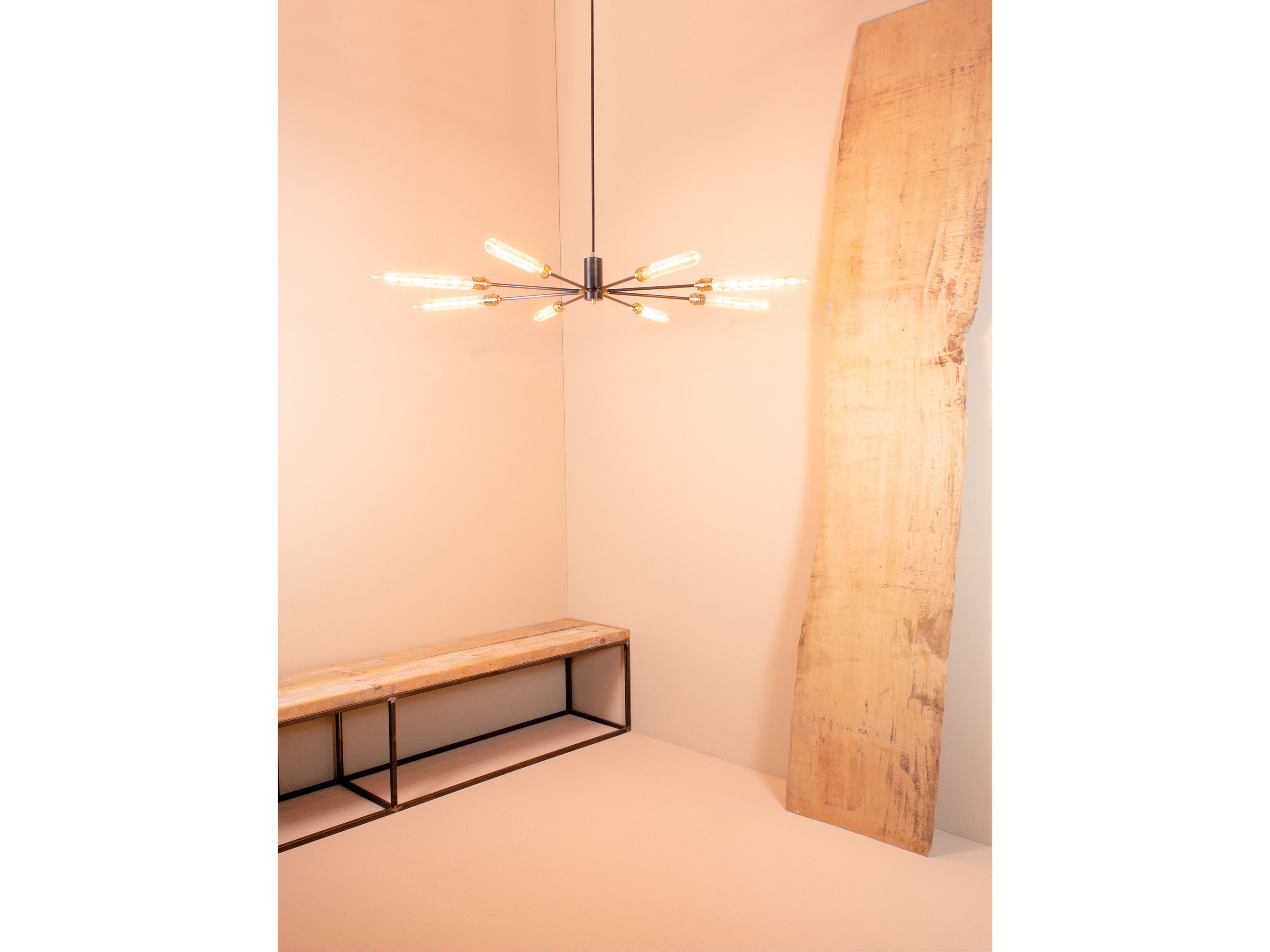 Стальной светодиодный подвесной светильник Renzo Serafini Звезда ARCH-00077409 - Вид №1