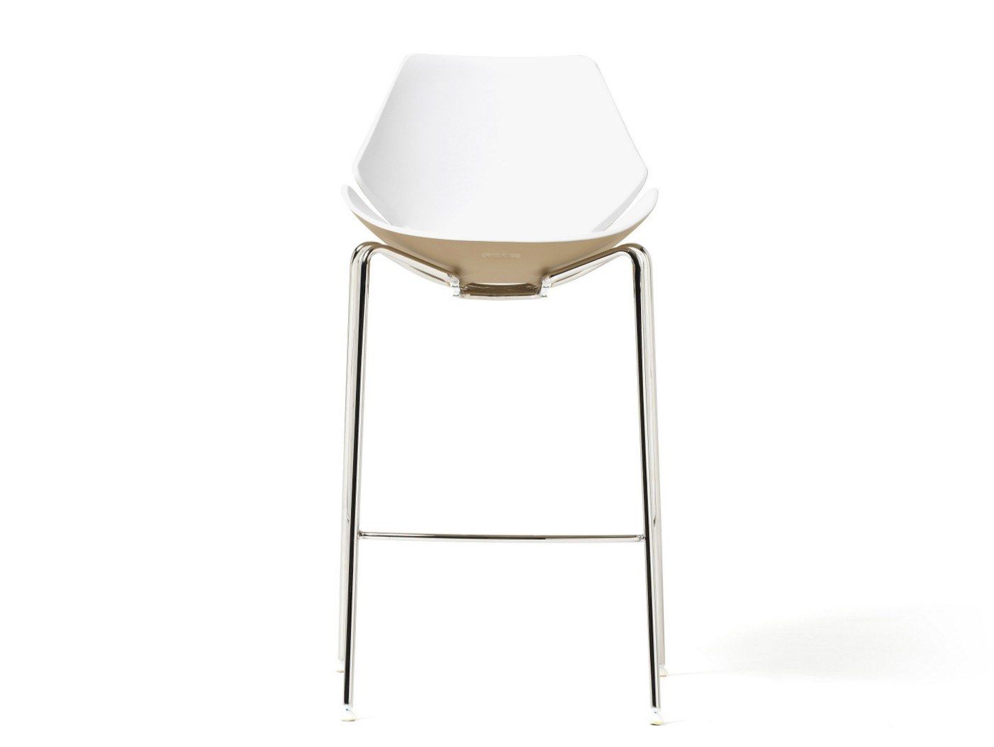 Полиуретановый высокий стул с подставкой для ног Diemme ARCH-00054693