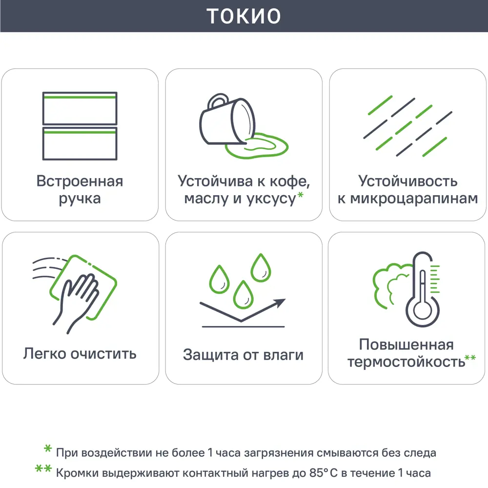 Фасад для кухни Токио Delinia ID в стиле тёмного дерева 39.7×38.1 см 86423439 STLM-0877078 - Вид №2