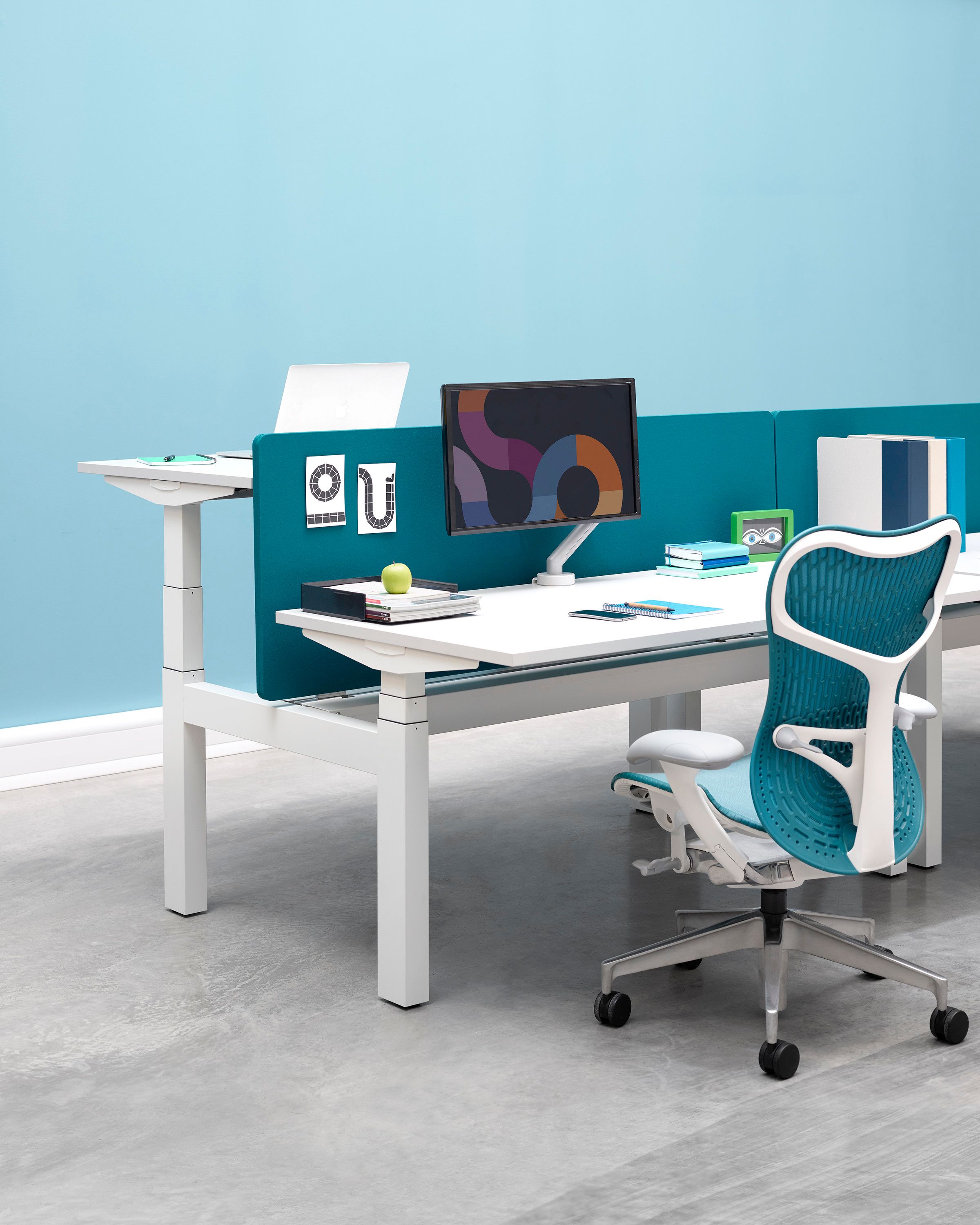 Triflex полимер поворотный эргономичный офисный стул Herman Miller Mirra 2 ARCH-00071795 - Вид №37
