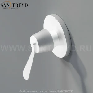 Плоская ручка 6,4 см MET0264SP FEZ хромированная матовая