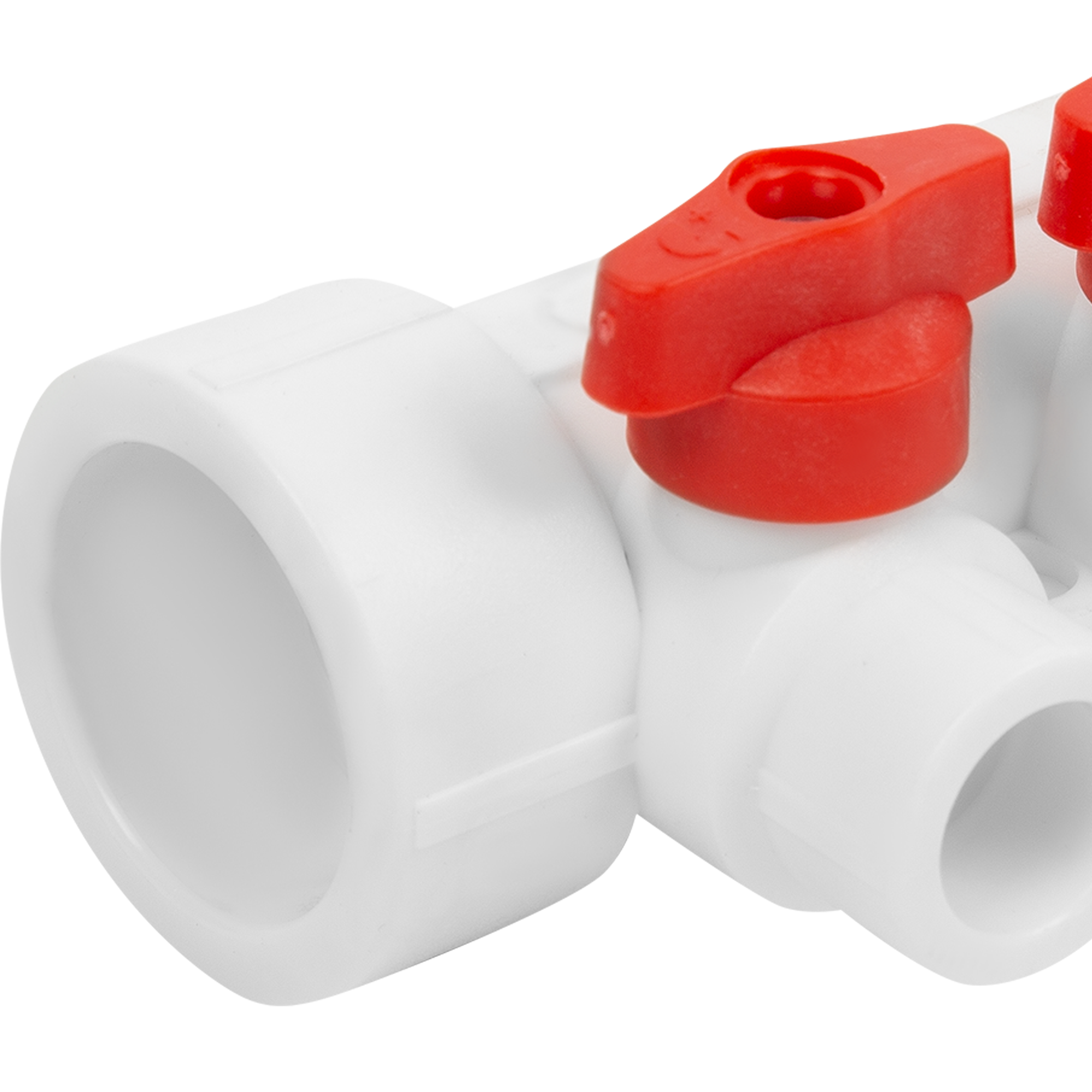 Коллектор Valfex 4-х выводной с шаровыми кранами для систем отопления 85044177 STLM-0057865 - Вид №2