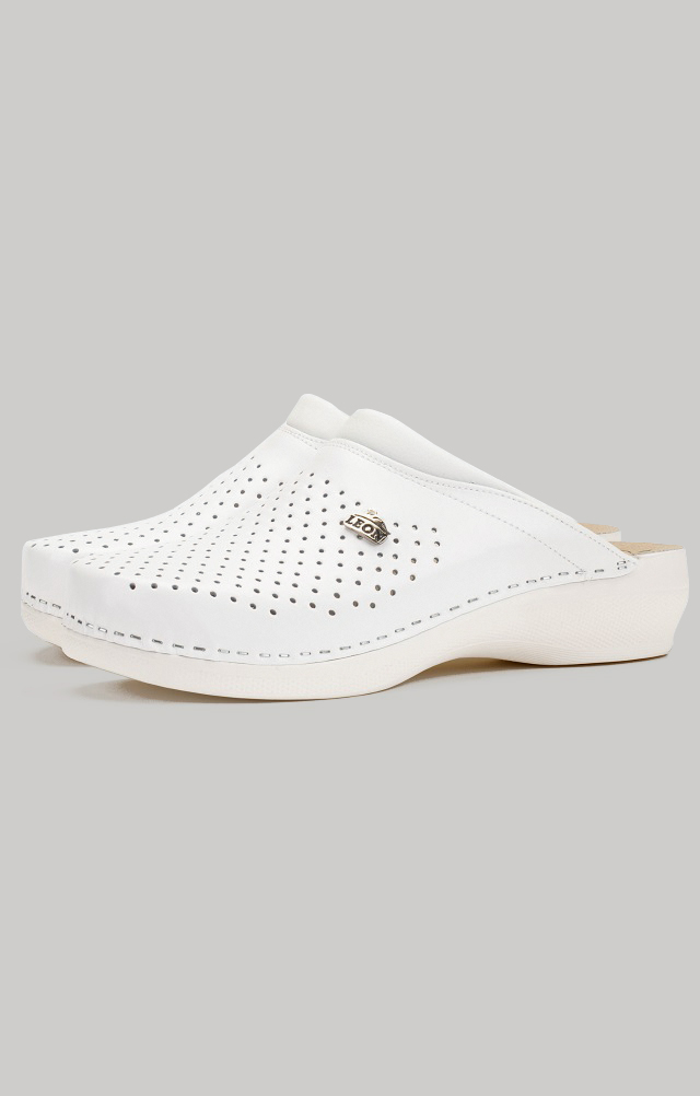 62029 Сабо "Leon LIGHT" женские белые LEON  Сабо и сланцы размер 36  - Вид №7