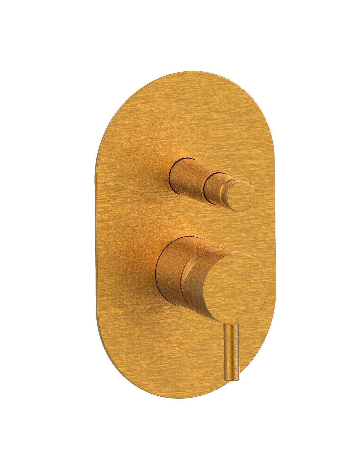 Встраиваемый смеситель для душа с переключателем Rubinetterie Frattini Pepe XL ARCH-00140415 - Вид №22