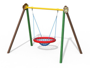 Переработанные пластиковые качели