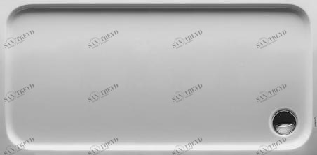 Duravit Поддон для душа прямоугольный из акрила D-code 720095000000000