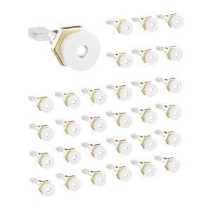 У15218 Опция Звездный дождь пластик 8 см цвет Белый 1 Marka Россия