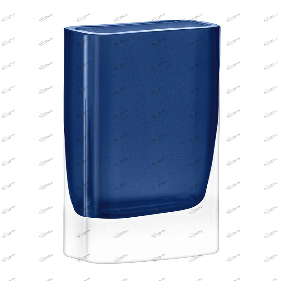 Ваза прямоугольная Modular 15x10x5 см синяя LSA International G85715610
