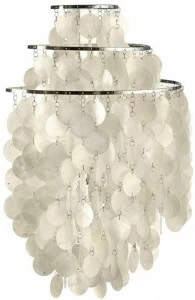 Verpan Настенный светильник из перламутра Fun mother of pearl