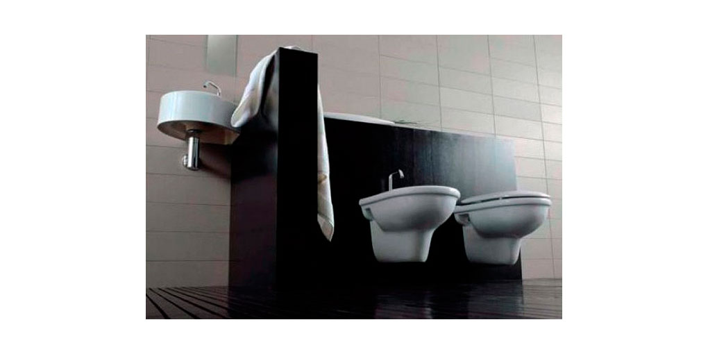 PLW10 Подвесной унитаз настенный Белый Ceramica Hidra PLUVIA Италия - Вид №2