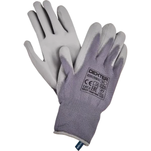 Перчатки нейлоновые с полиуретановым покрытием Dexter размер 9/L 82374403 STLM-2154993