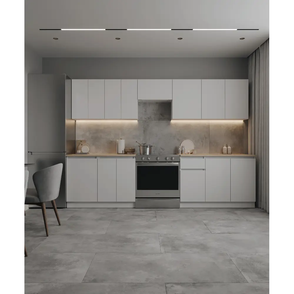 Santreyd Угловой элемент Миус для кухонной мебели - белый ЛДСП 89394527 STLM-1376412 - Вид №1