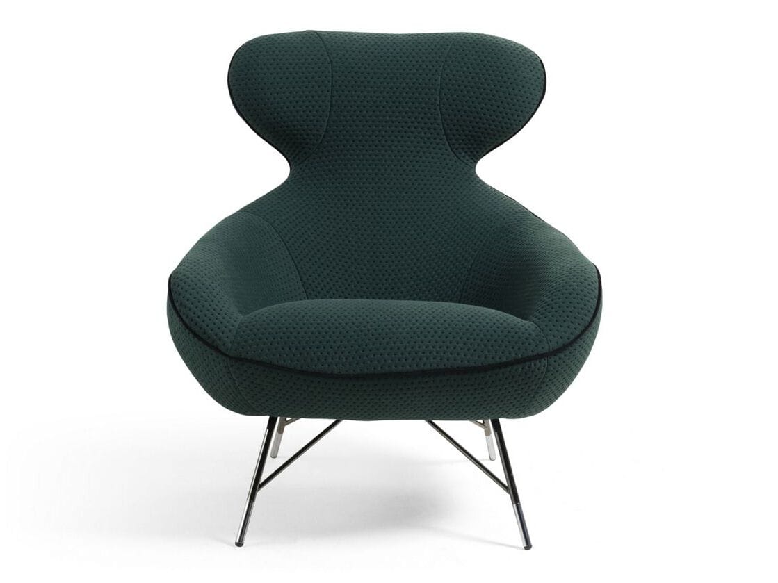 Тканевое кресло с подголовником ROCHE BOBOIS SPOUTNIK LOUNGE ARCH-00068617 - Вид №1