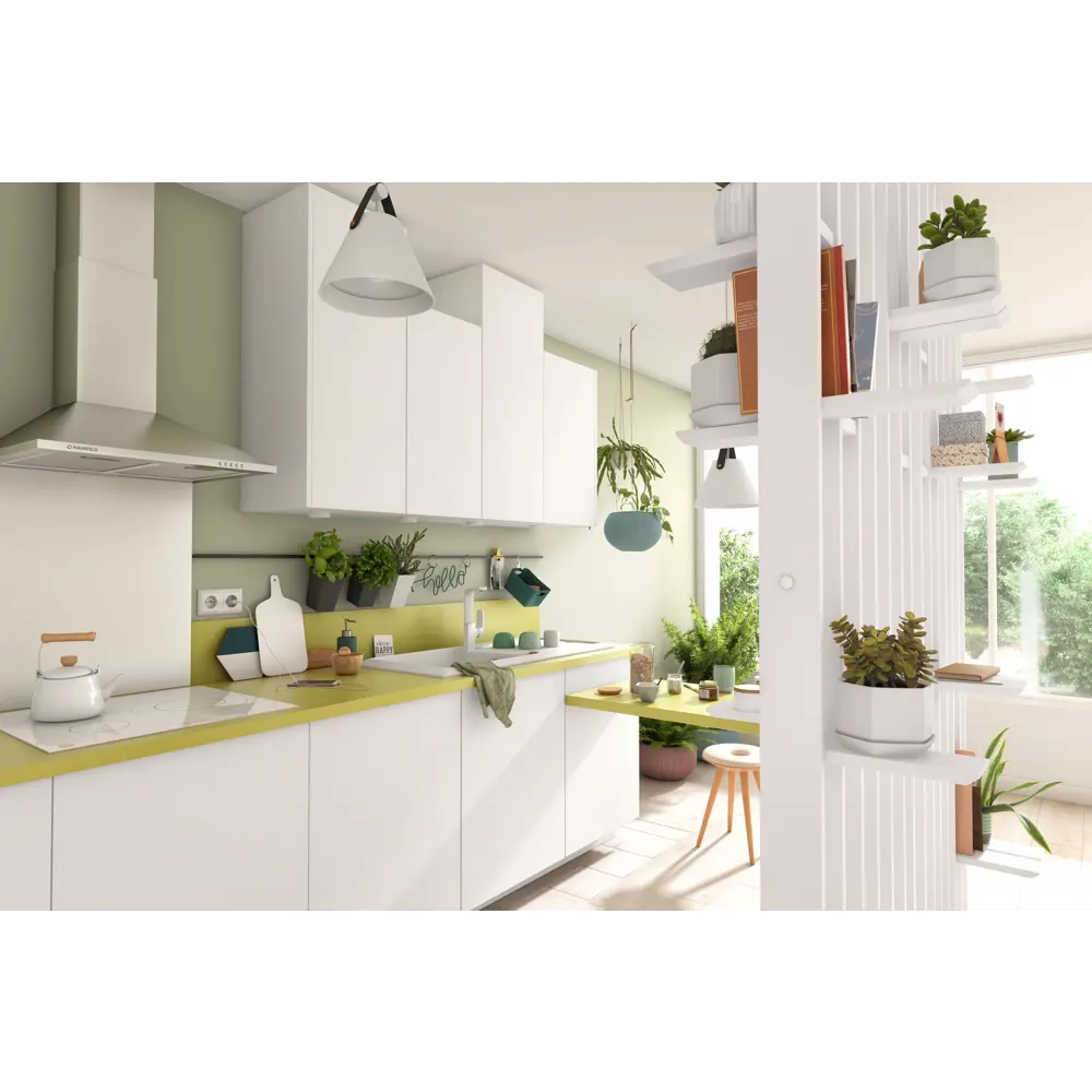 Фасад кухонный DELINIA ID София белый матовый 29.7×76.5 см 82010124 STLM-1454936 - Вид №13