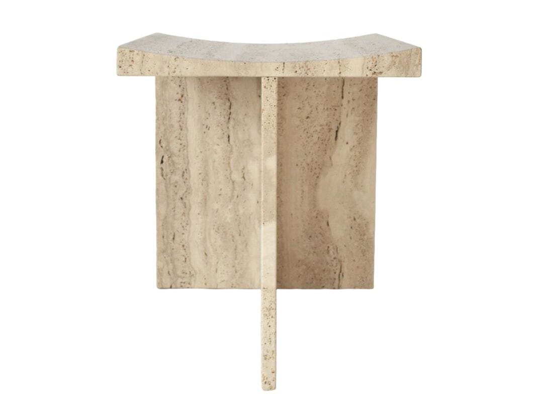Табурет из Римского травертина Pistore Marmi Pistore Marmi X McGannon Saad ARCH-00053647
