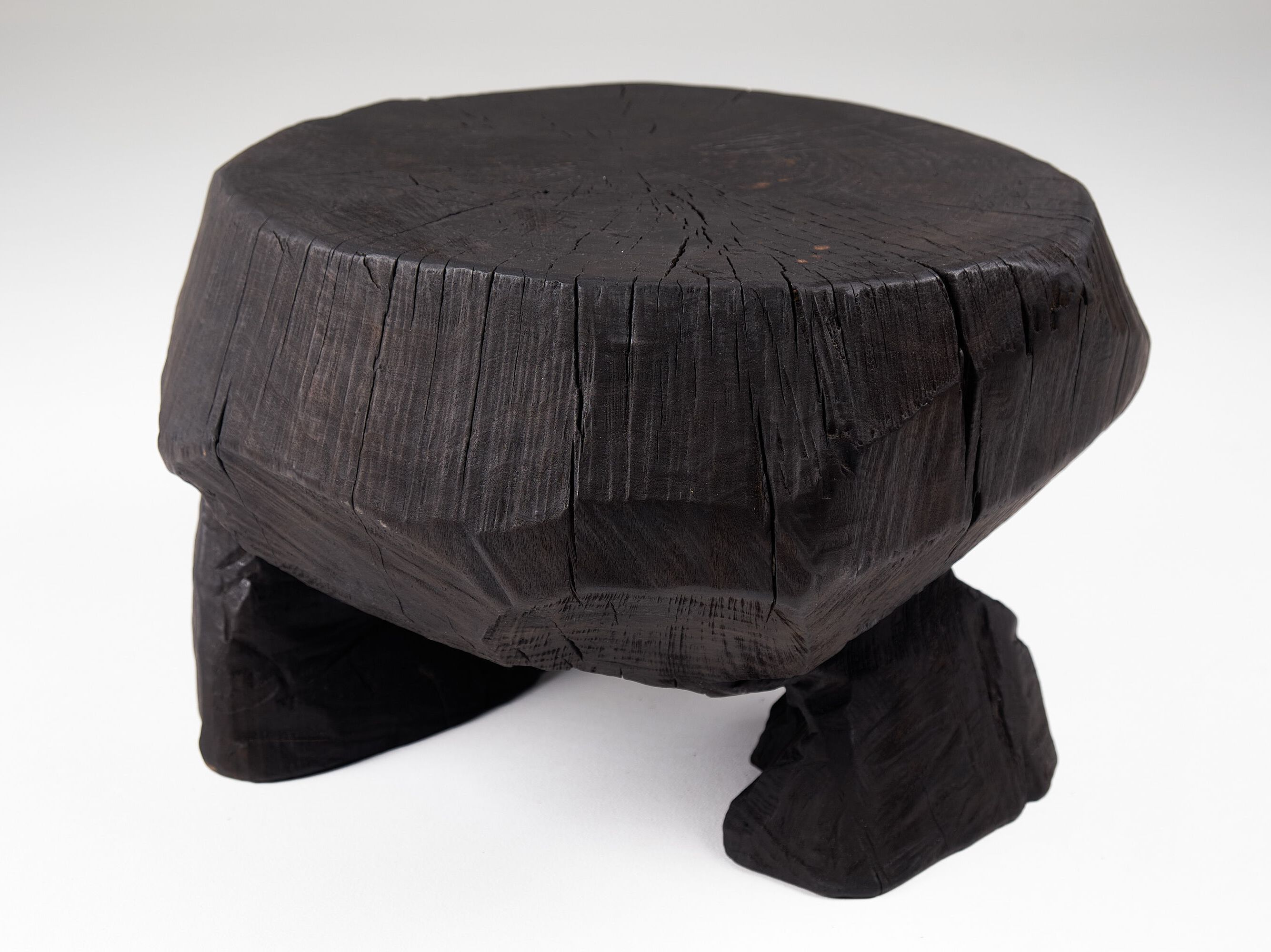 Круглый журнальный столик из дуба Logniture Jownik ARCH-00052720 - Вид №10