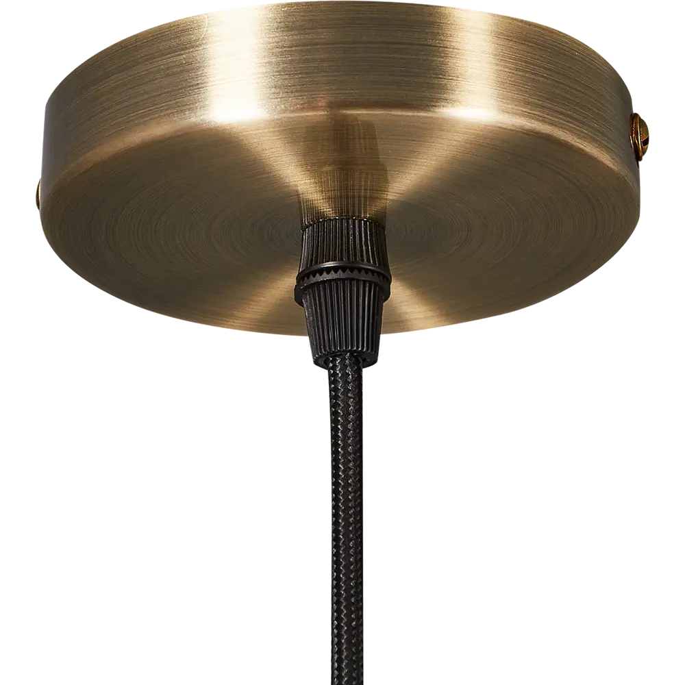 Подвесной светильник Freya Devas с золотистым корпусом и стеклянным плафоном 88241812 STLM-1574901 - Вид №4