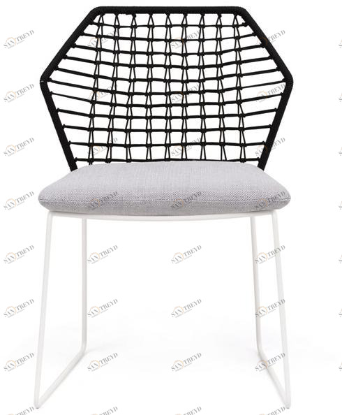 Saba Italia Садовый стул из ткани и полиэтиленовых тросов New york soleil sun-id-1377530