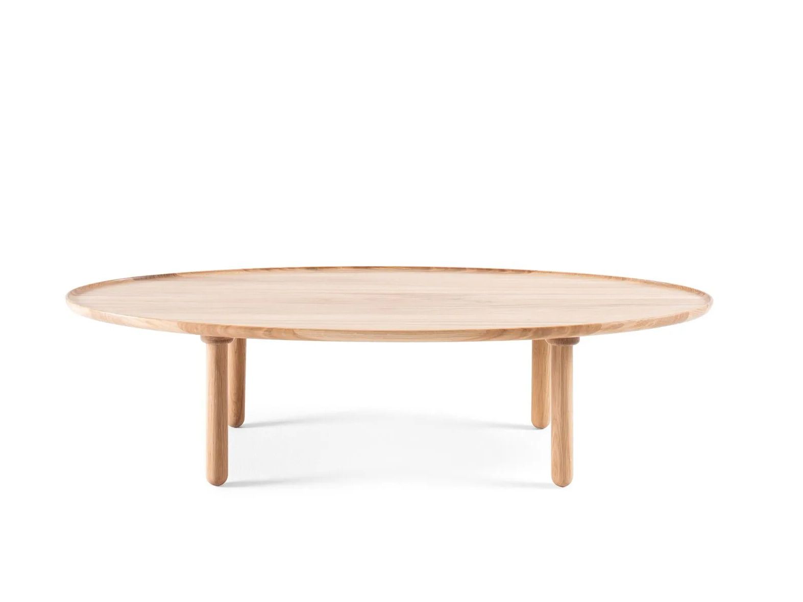 Овальный журнальный столик из дуба Gazzda Mu ARCH-00151248 - Вид №11
