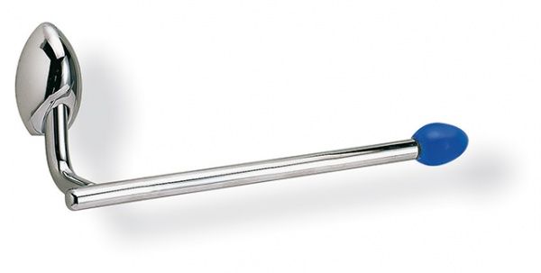 A11V(08-BS) Stil Haus Alfa, бумагодержатель, цвет хром - синее стекло Santreyd 