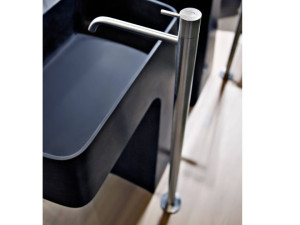 Однорычажный смеситель для раковины из нержавеющей стали