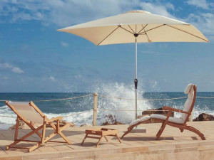 Алюминиевый зонтик и акриловая ткань