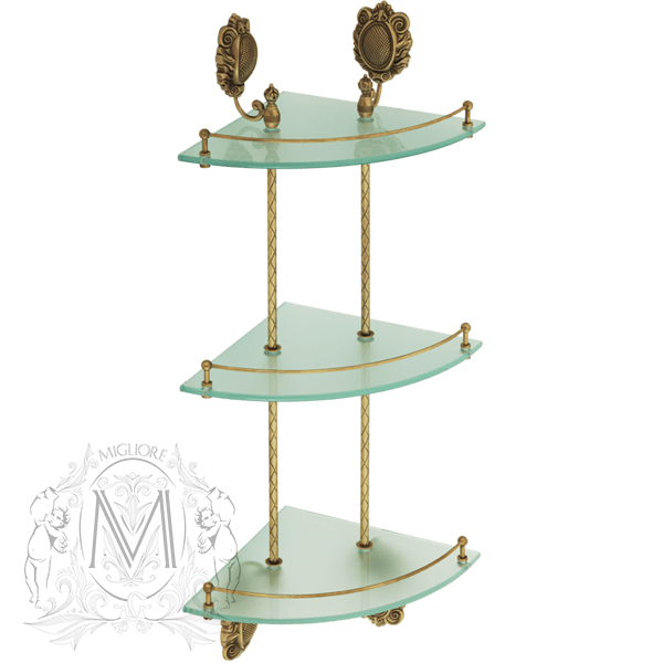 Полка с галереей MIGLIORE Cleopatra ML.CLE-60.763.CR хром  - Вид №1