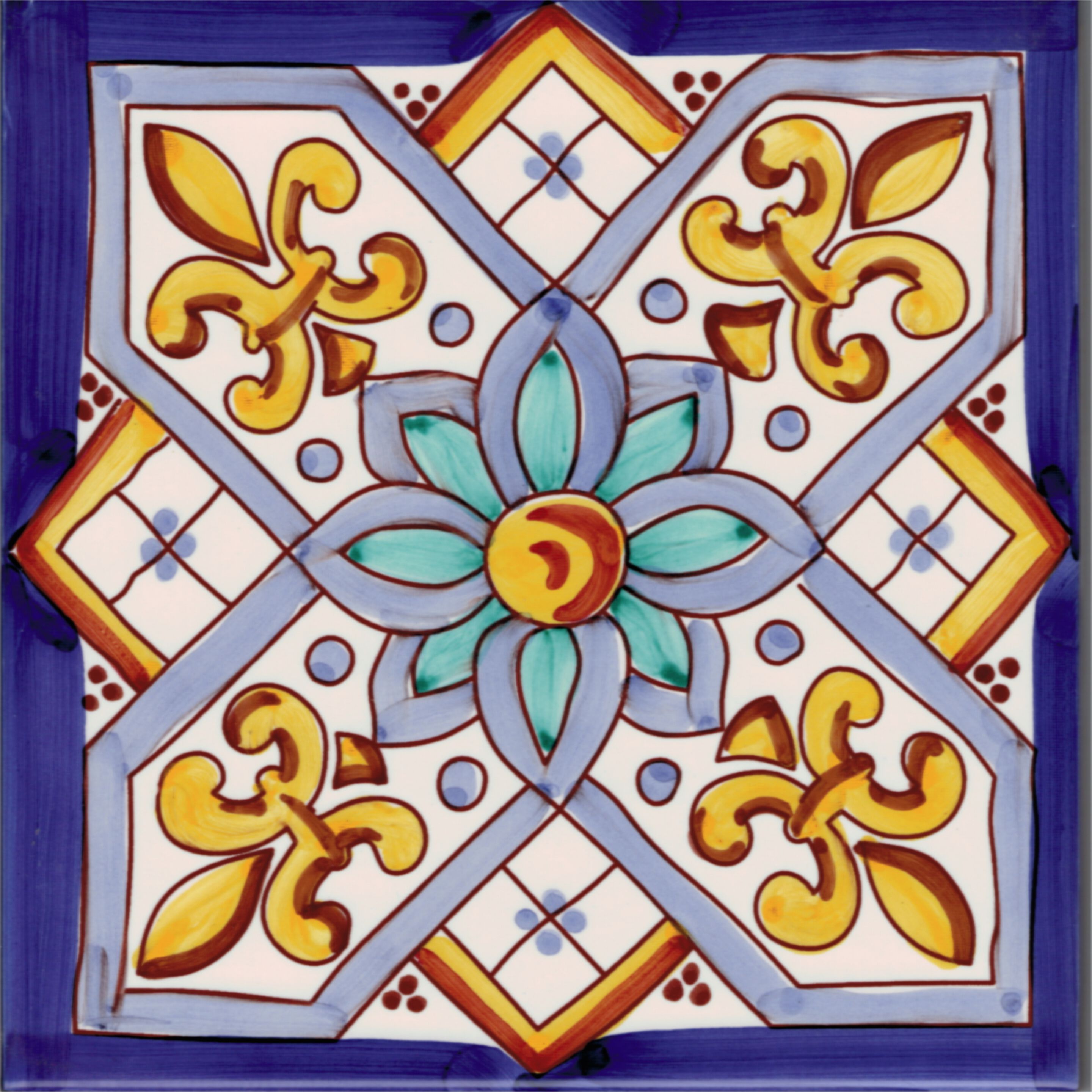 Пол / покрытие ручной работы La Riggiola мавританский ARCH-00095410 - Вид №3