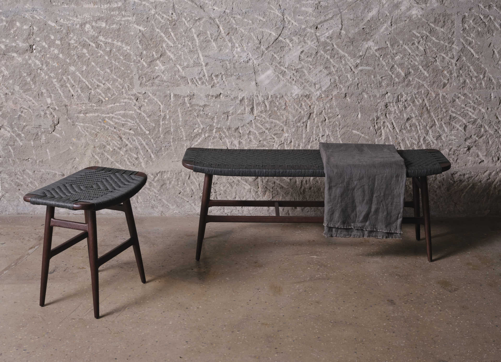 Сиденье с кожаными полосками Freja Bench Stellar Works FE-S620-LS - Вид №4