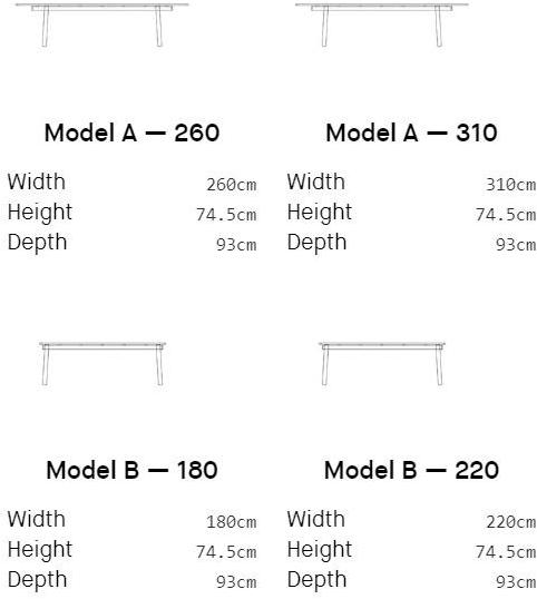 Moca Прямоугольный деревянный стол sun-id-1389197 - Вид №12