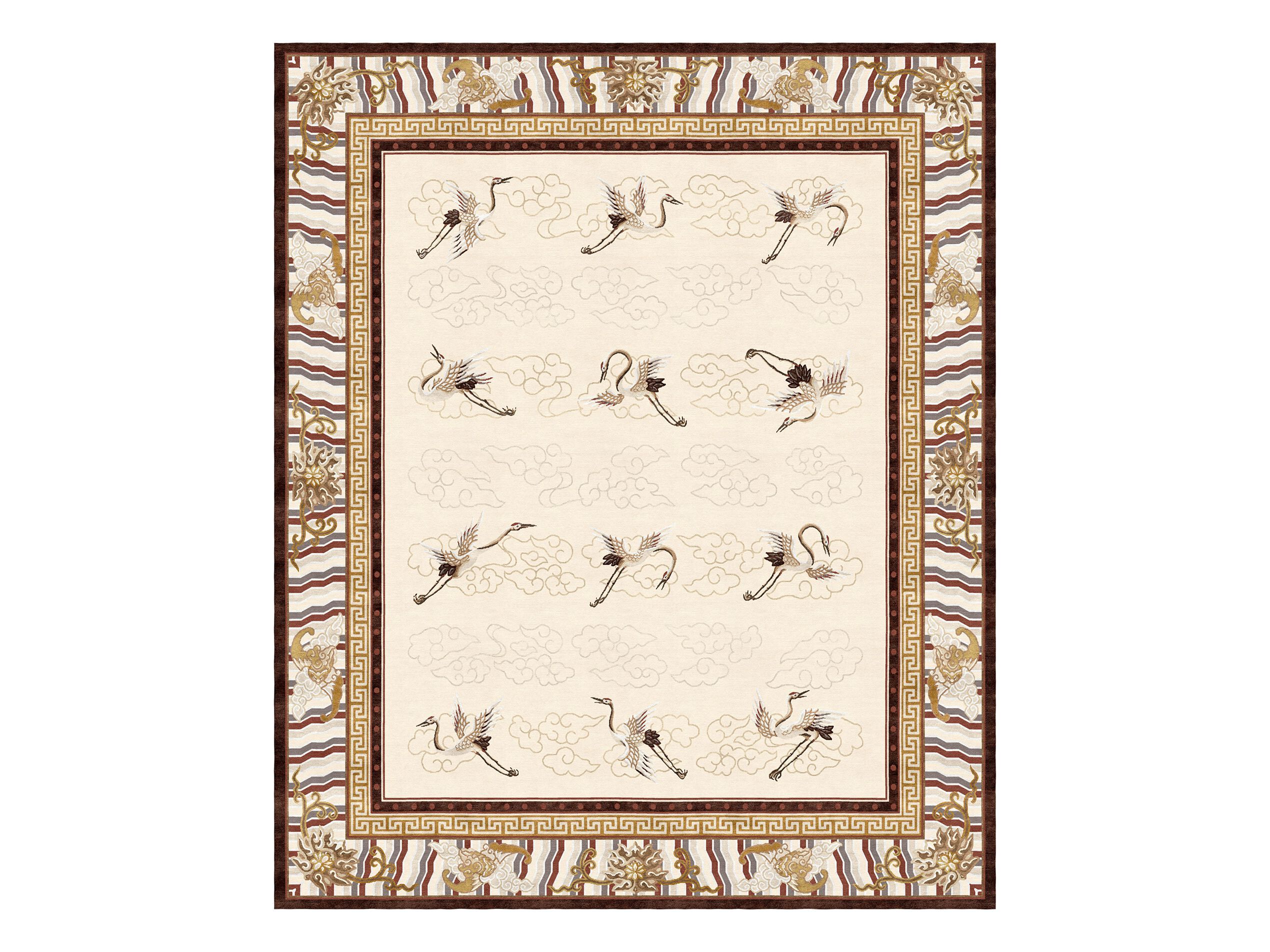 Прямоугольный ковер ручной работы Tapis Rouge Chinoiserie ARCH-00044800