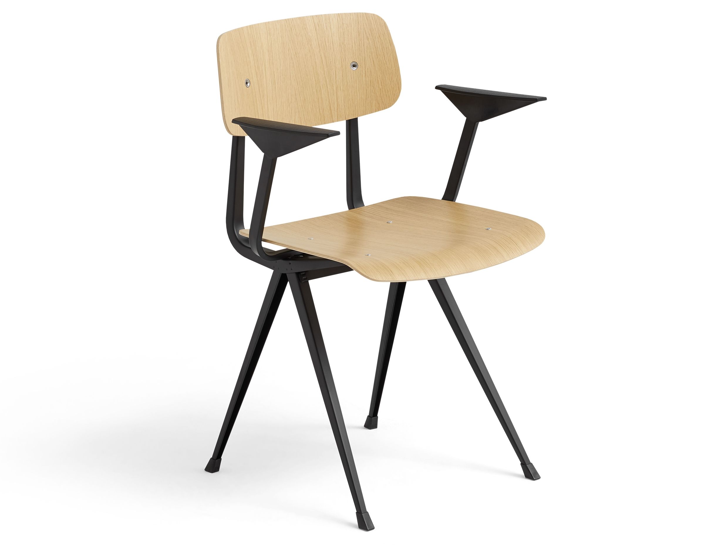 Деревянный стул с подлокотниками Hay RESULT ARCH-00051535